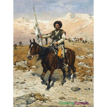 Kaukaski wódz - Alfred Kowalski-Wierusz