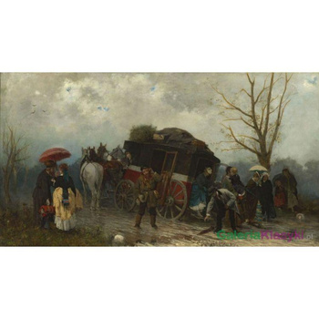 "Wypadek w podróży"- Alfred Kowalski Wierusz