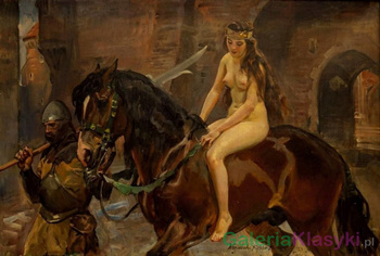 Lady Godiva - Wojciech Kossak