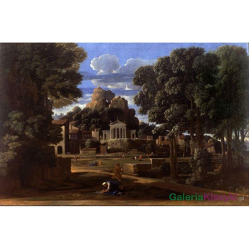 "Landscape with the Ashes of Phocion" - Nicolas Poussin
