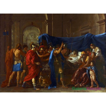 "Śmierć Germanika" - Nicolas Poussin