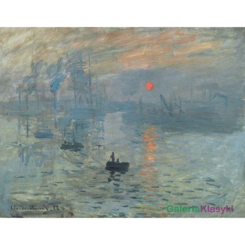Impresja, wschód słońca - Claude Monet