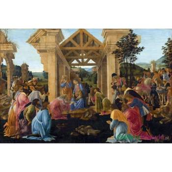 "Pokłon trzech Króli" - Sandro Botticelli