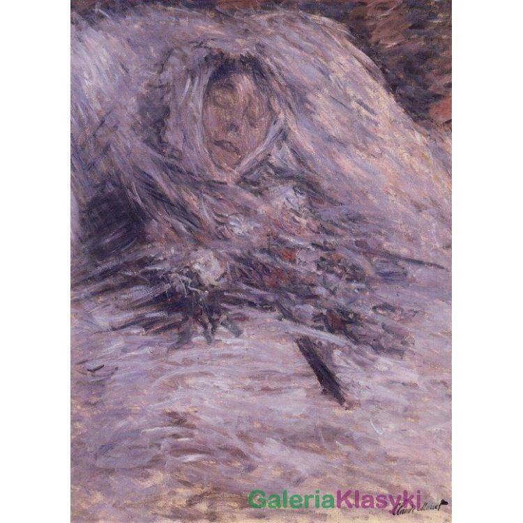 Camille na łożu śmierci - Claude Monet