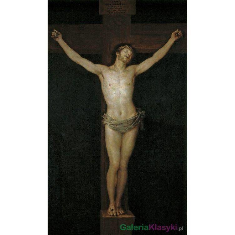 Chrystus na krzyżu - Francisco Goya
