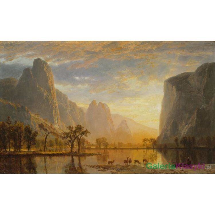 Dolina Yosemite - Albert Bierstadt