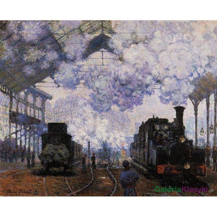 Dworzec Saint-Lazare - Claude Monet