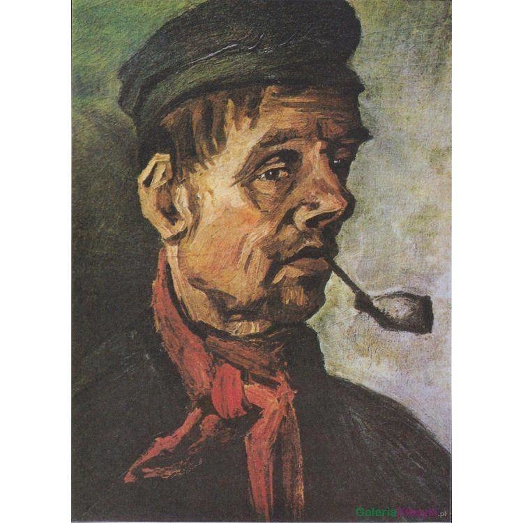 Głowa wieśniaka z fajką - Vincent van Gogh