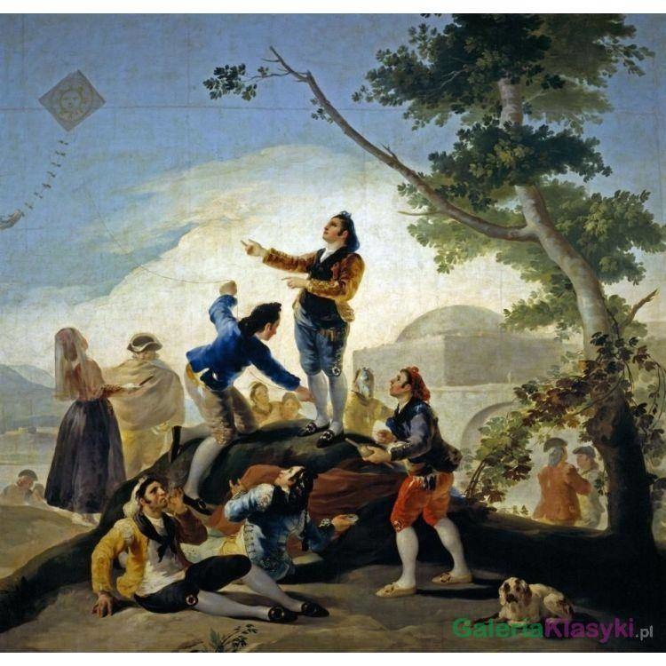 "Latawiec" - Francisco Goya