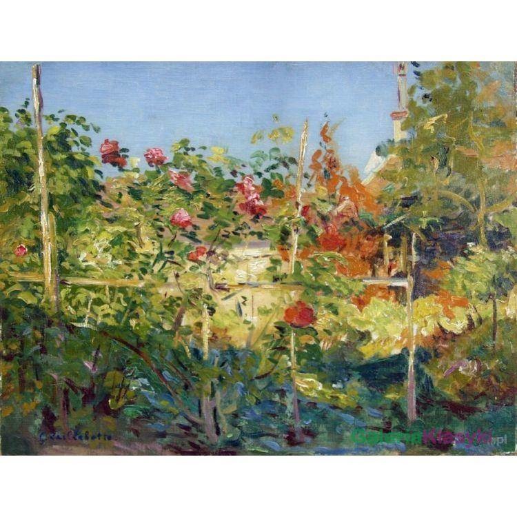 "Ogród w Trouville" - Gustave Caillebotte