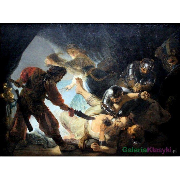 Oślepienie Samsona - Rembrandt