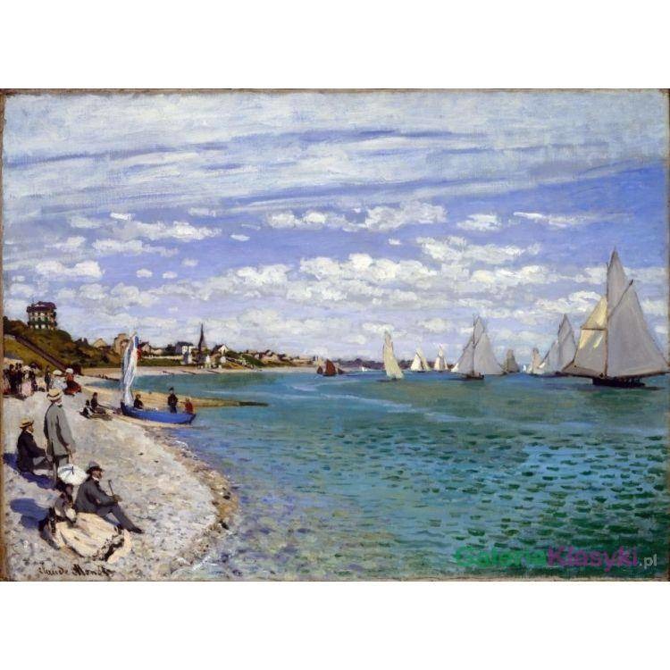 Reprodukcja obrazu: Regaty w Sainte-Adresse - Claude Monet