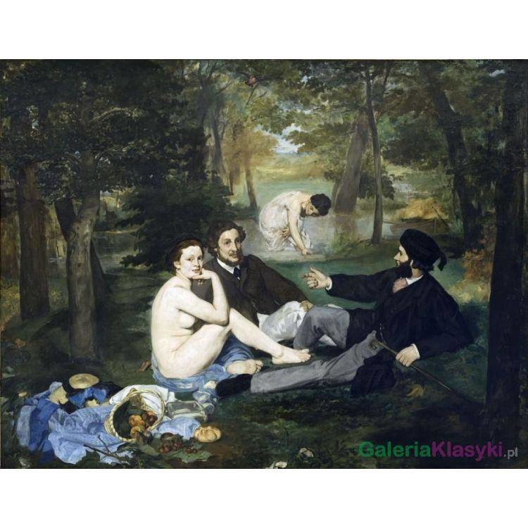 "Śniadanie na trawie" - Edouard Manet