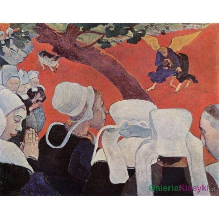 Walka Jakuba z Aniołem - Paul Gauguin